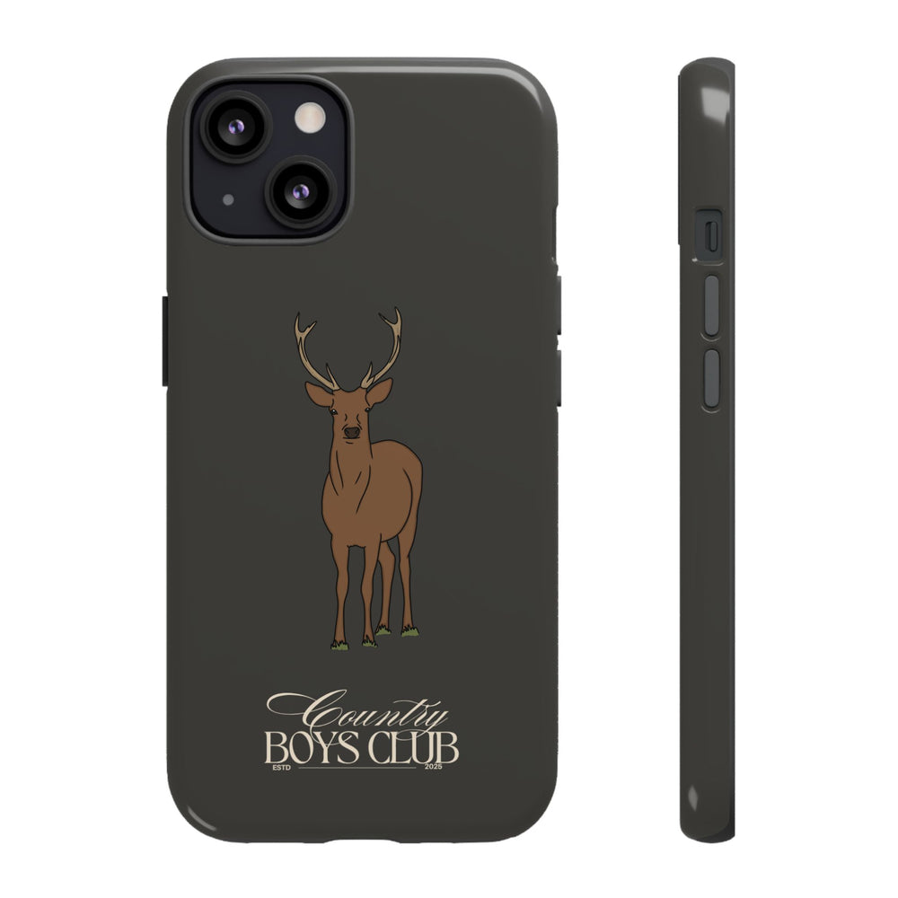 Charcoal 'Country Boys Club Stag' Case  | CGC x Country Cases