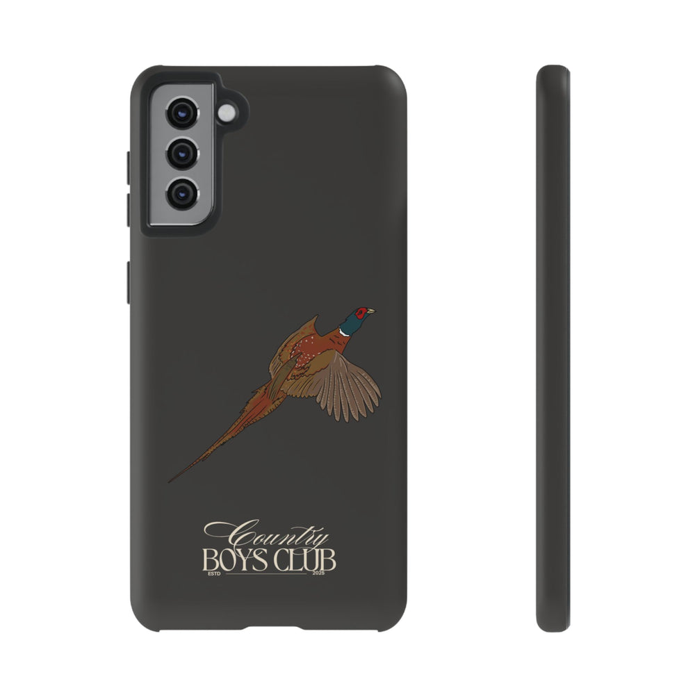 Charcoal 'Country Boys Club Pheasant' Case  | CGC x Country Cases