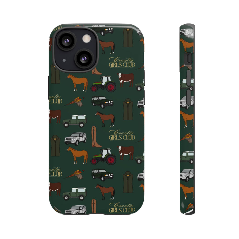 Green Country Girls Club x Country Cases iPhone Case