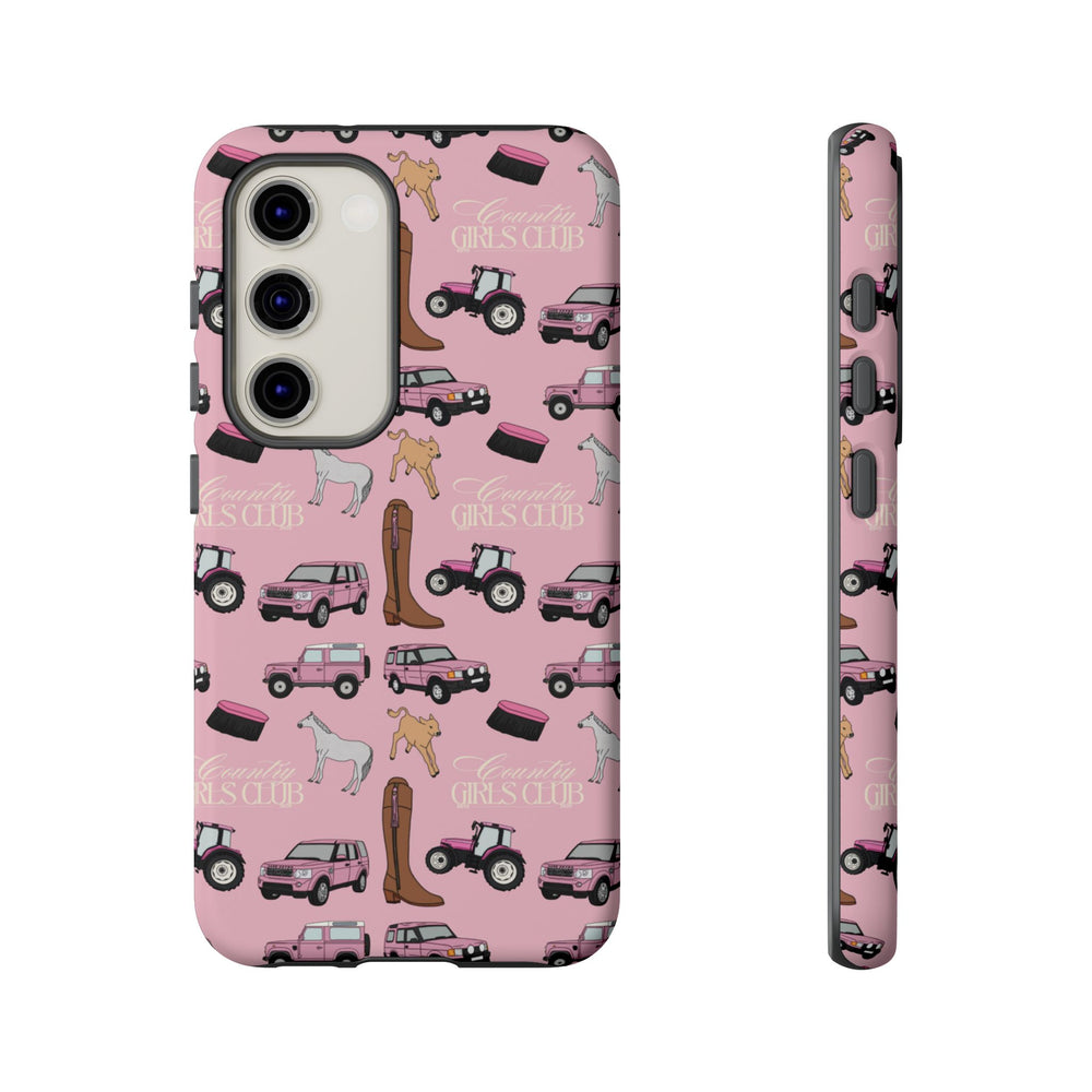 Pink Country Girls Club x Country Cases Android Phone Case