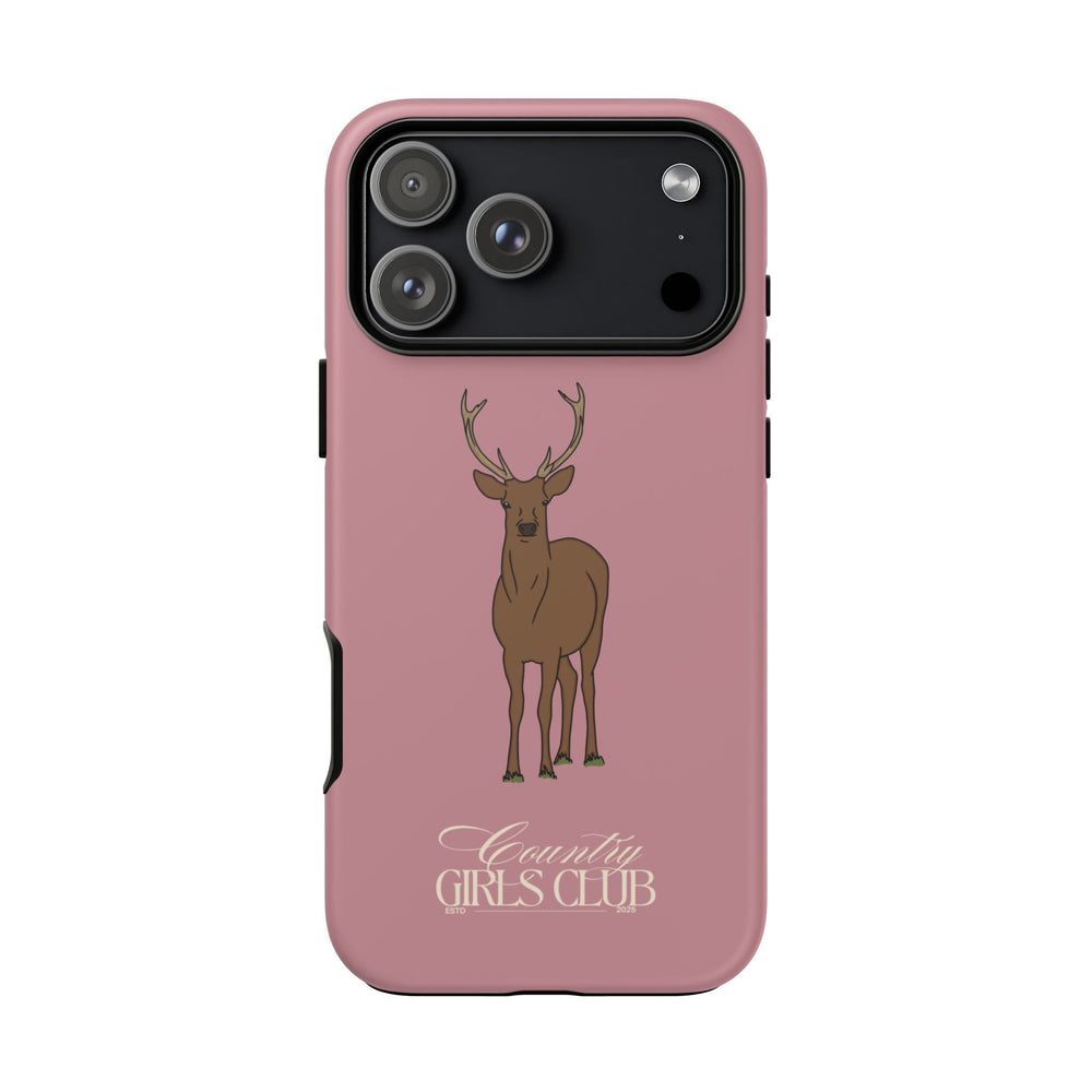 Pink Girls Deer Stalking Case  | CGC x Country Cases
