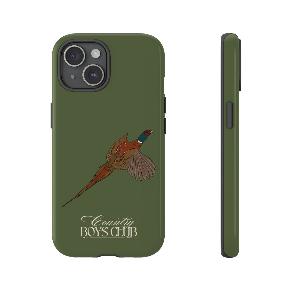 Green Country Boys Club Pheasant Case  | CGC x Country Cases