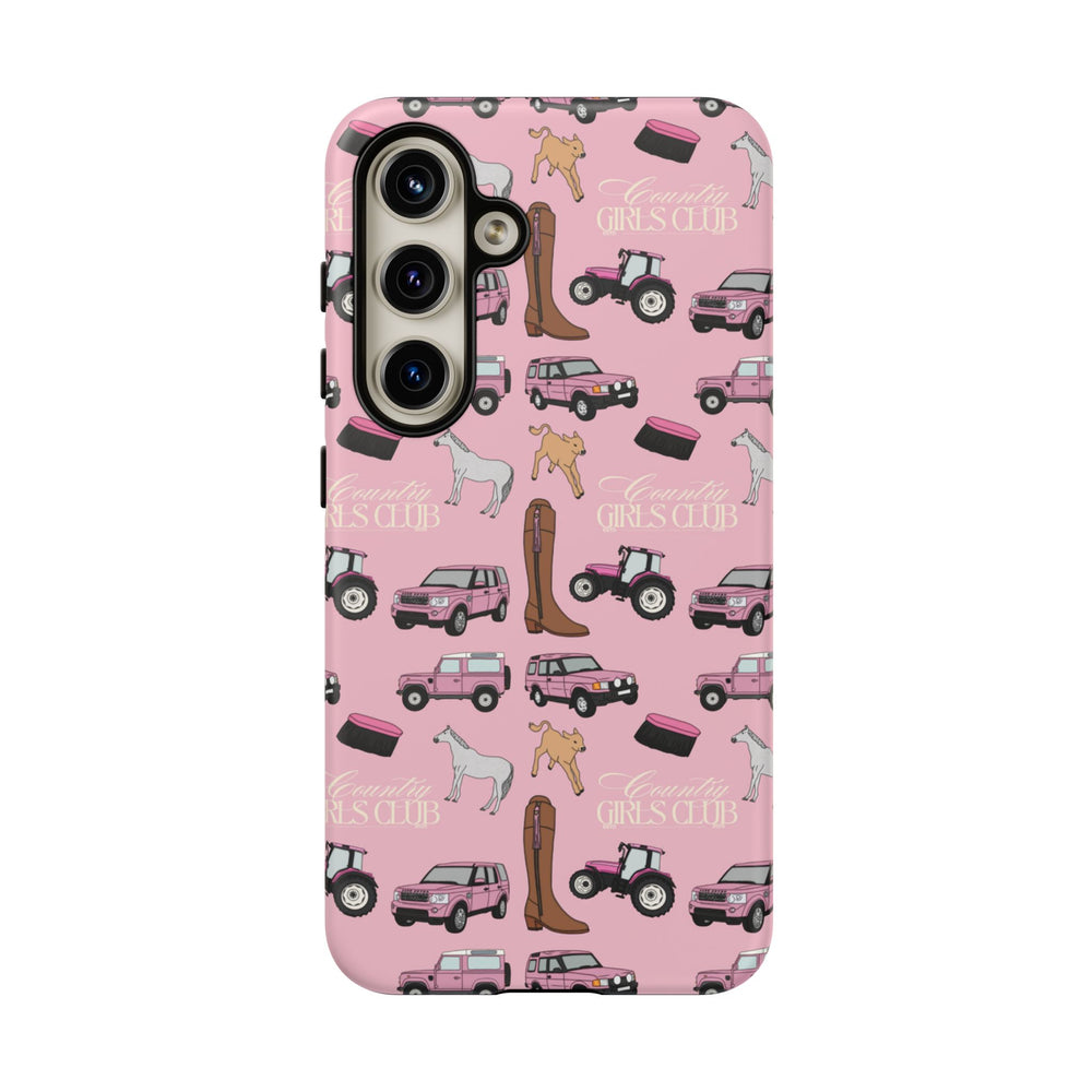 Pink Country Girls Club x Country Cases Android Phone Case