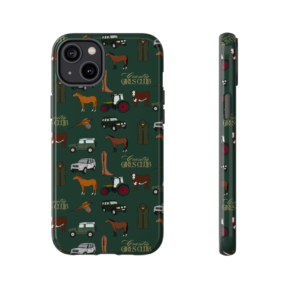 Green Country Girls Club x Country Cases iPhone Case