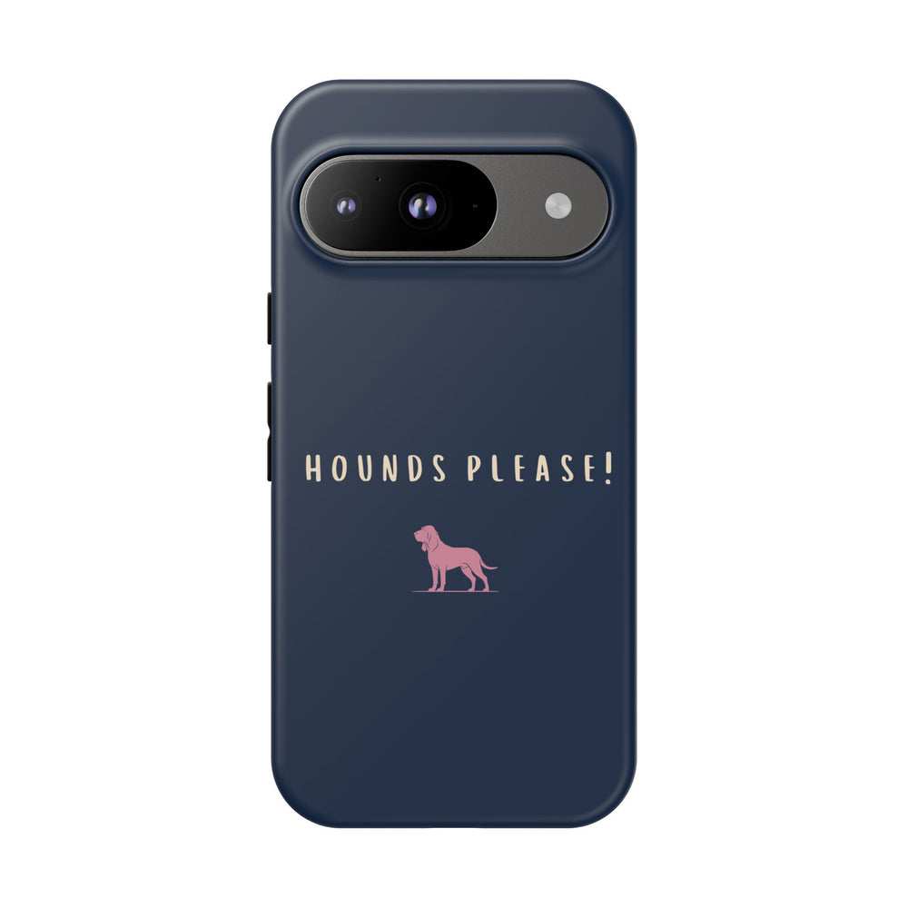 Navy & Pink 'Hounds Please' Case