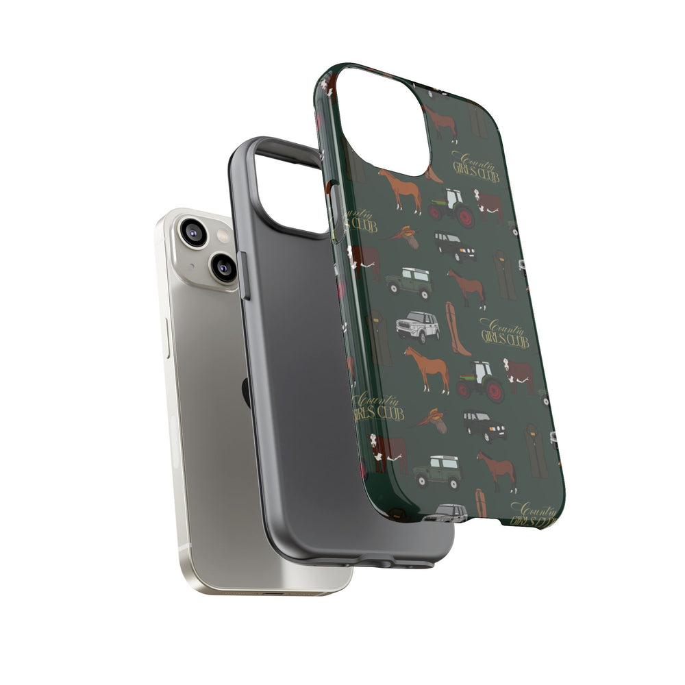 Green Country Girls Club x Country Cases iPhone Case