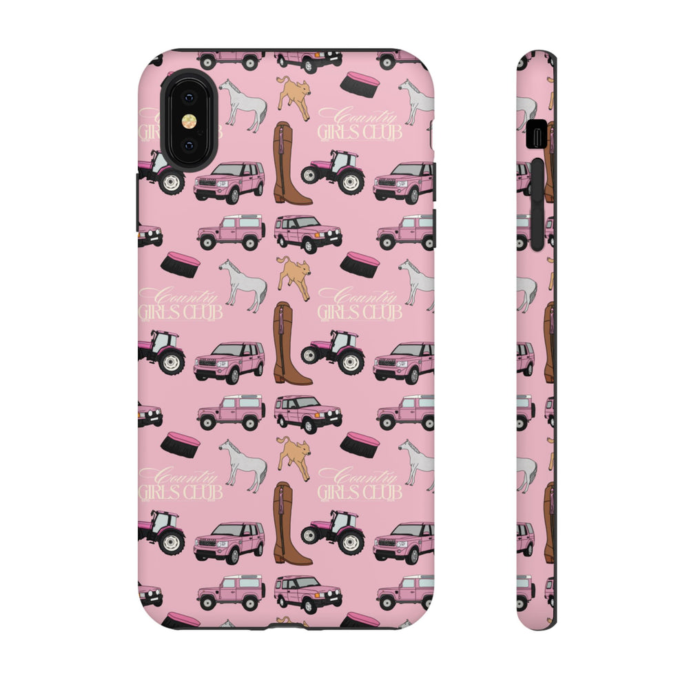 Pink Country Girls Club x Country Cases iPhone Case