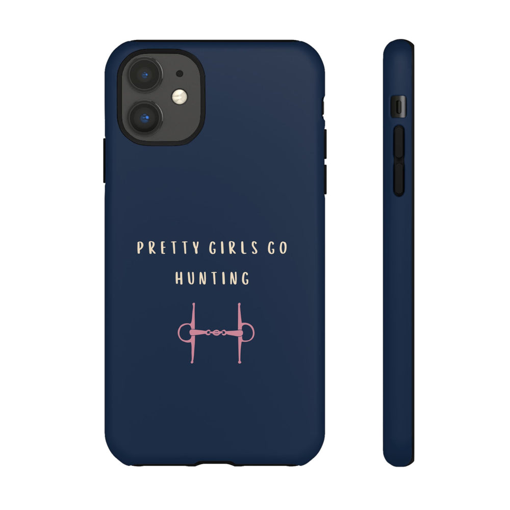 Navy & Pink 'Pretty Girls Go Hunting' (Snaffle)