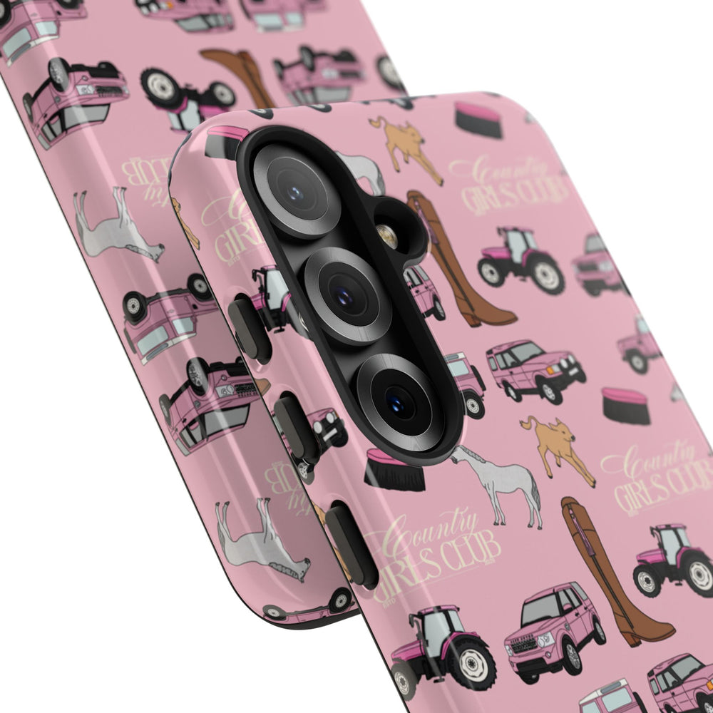 Pink Country Girls Club x Country Cases Android Phone Case
