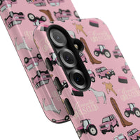Pink Country Girls Club x Country Cases Android Phone Case