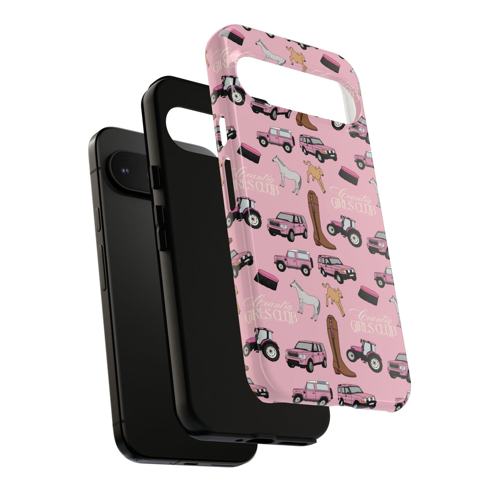 Pink Country Girls Club x Country Cases Android Phone Case