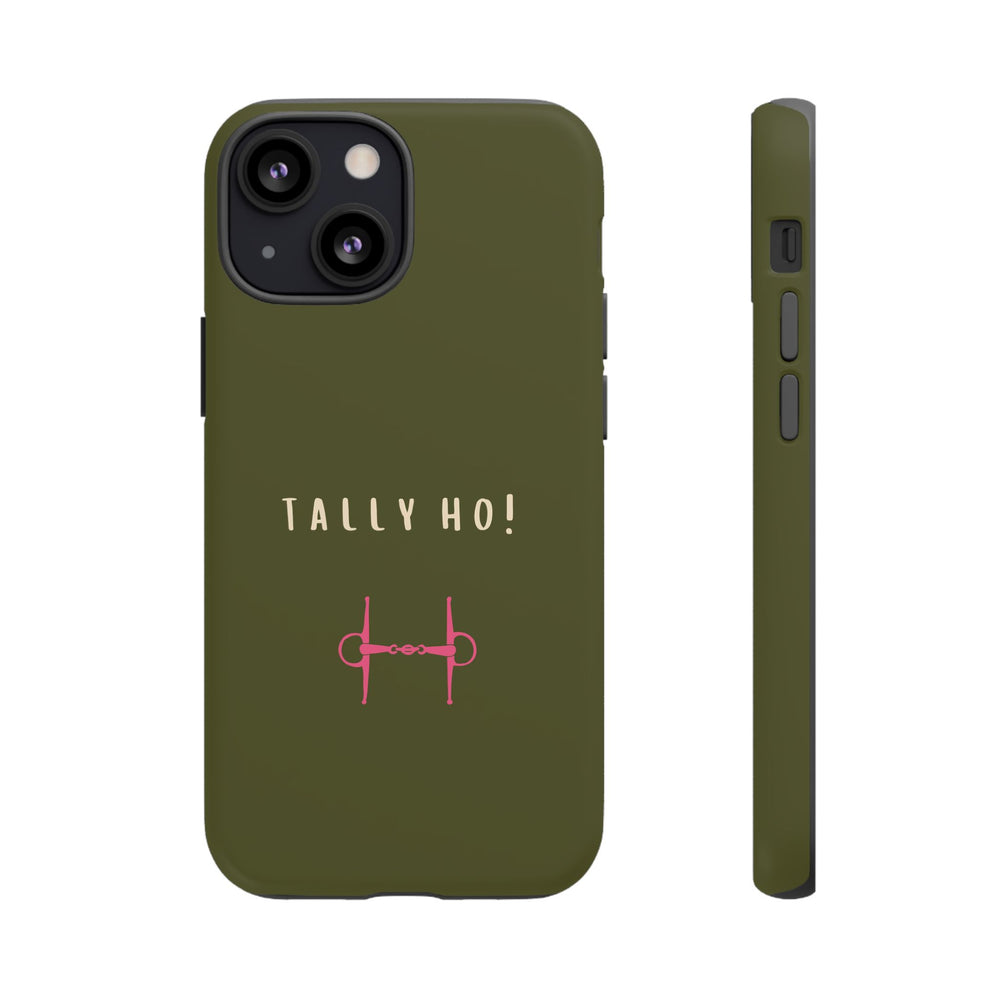 Green & Pink 'Tally Ho!' (Snaffle)