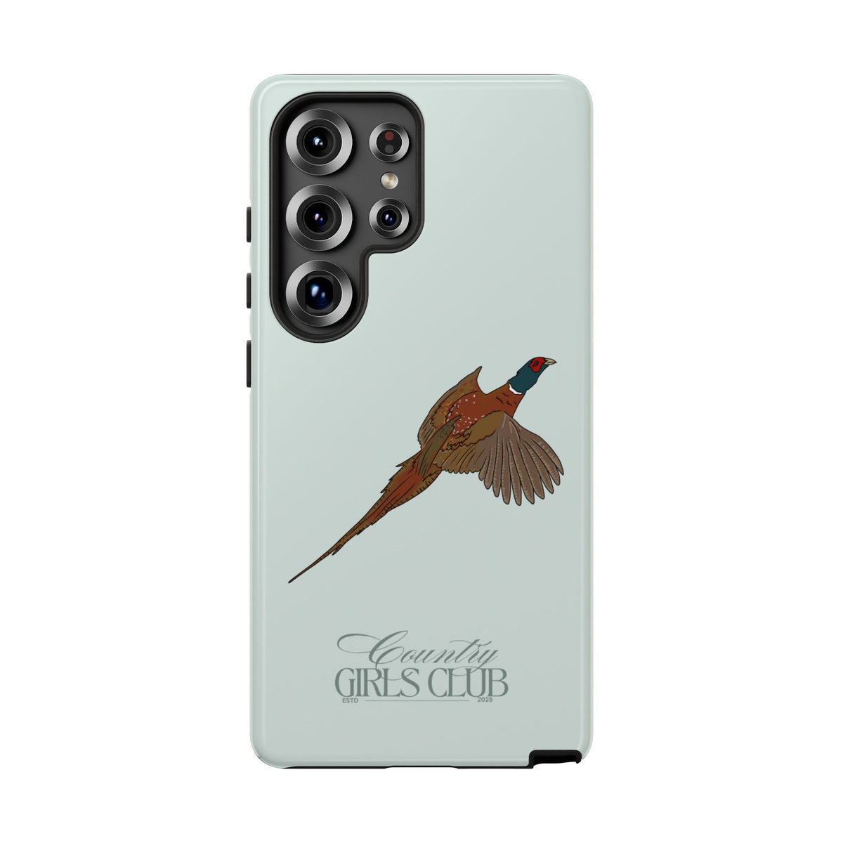 Duck Egg Blue 'Girls Pheasant' Case  | CGC x Country Cases