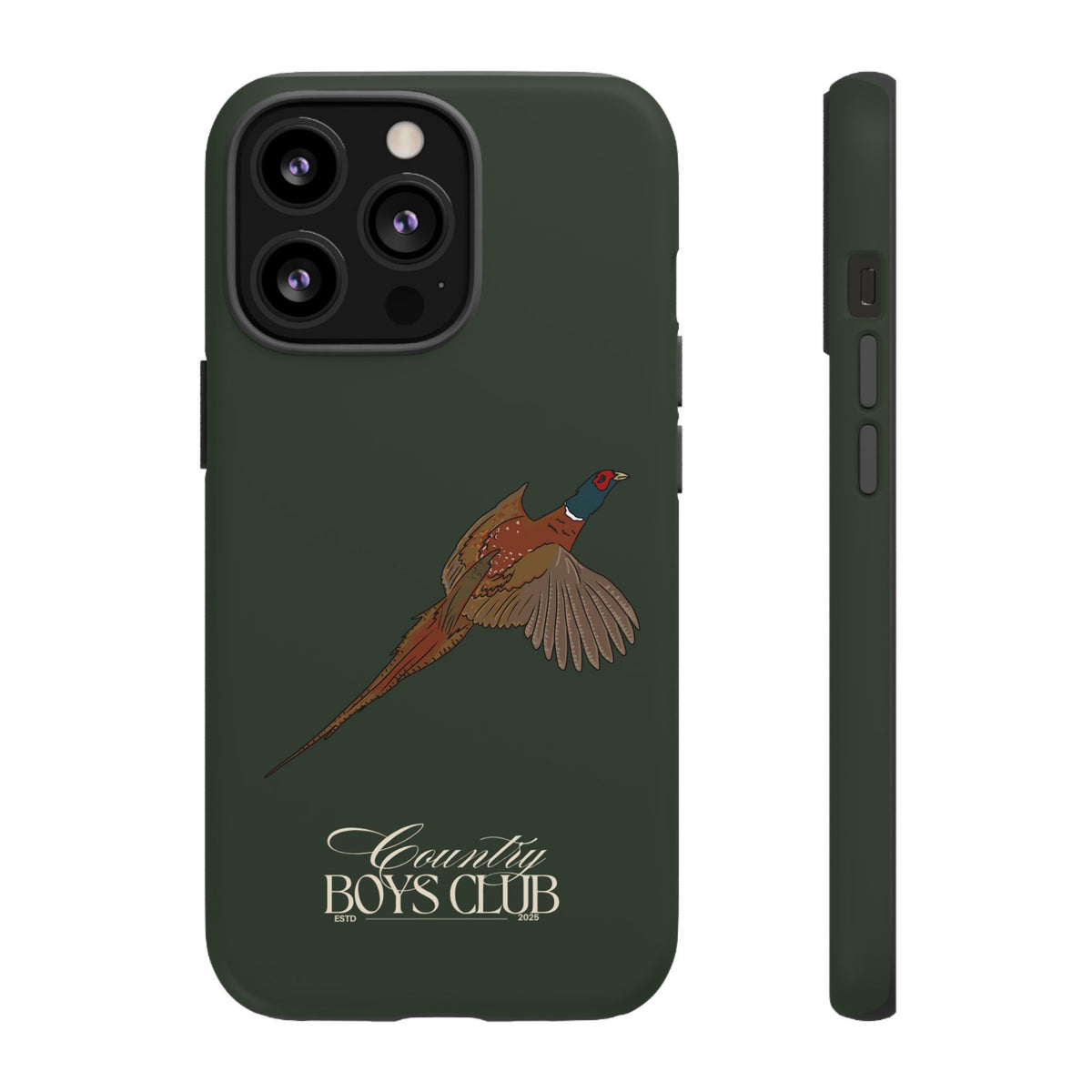 Field Green' Country Boys Club Pheasant' Case  | CGC x Country Cases