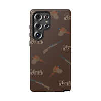 Chestnut Brown 'Boys Pheasants & Shotguns' Case  | CBC x Country Cases