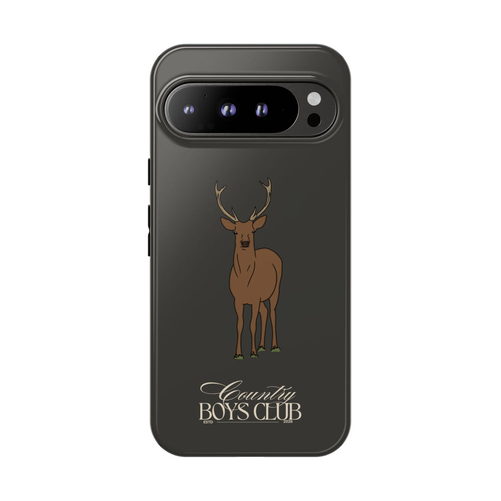 Charcoal 'Country Boys Club Stag' Case  | CGC x Country Cases