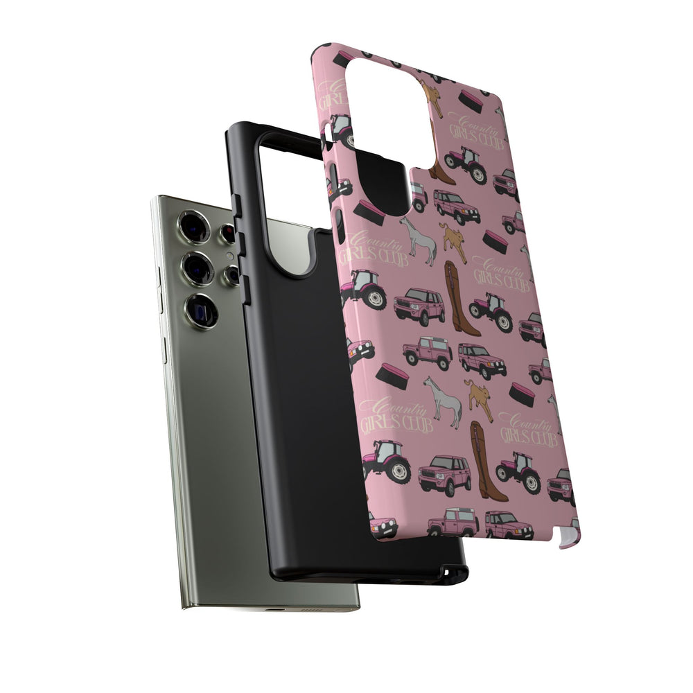 Pink Country Girls Club x Country Cases Android Phone Case