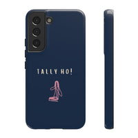 Navy & Pink 'Tally Ho!' (Bridle)