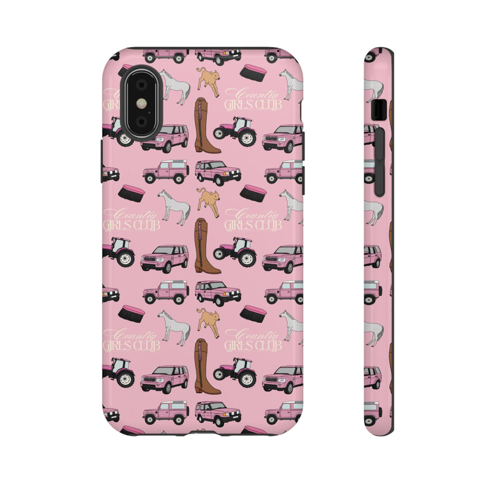 Pink Country Girls Club x Country Cases iPhone Case