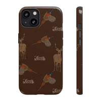 Chestnut Brown 'Boys Stags & Pheasants' Case  | CBC x Country Cases
