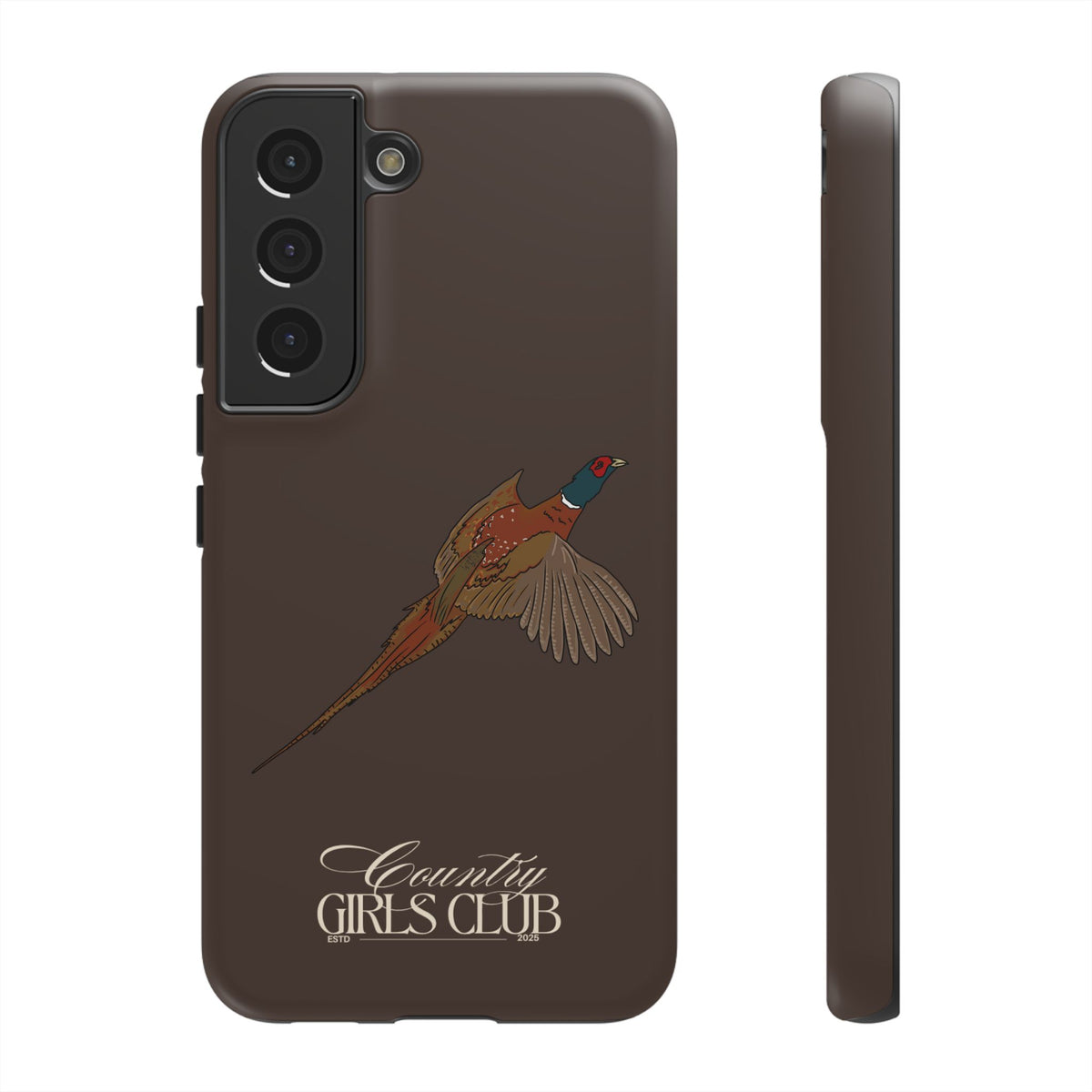 Espresso 'Girls Pheasant' Case  | CGC x Country Cases