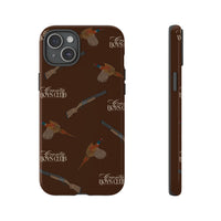 Chestnut Brown 'Boys Pheasants & Shotguns' Case  | CBC x Country Cases