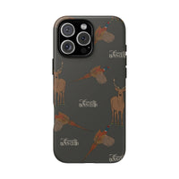 Charcoal 'Boys Stags & Pheasants' Case  | CBC x Country Cases