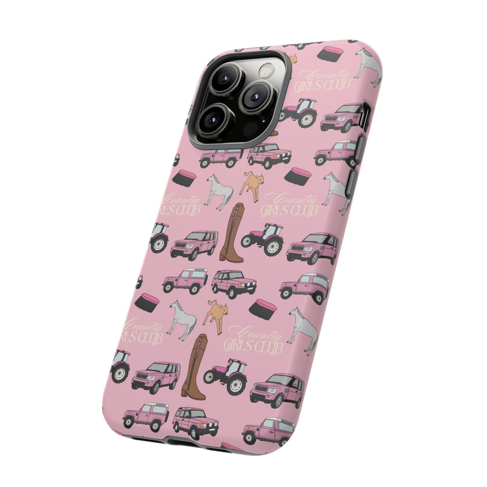 Pink Country Girls Club x Country Cases iPhone Case