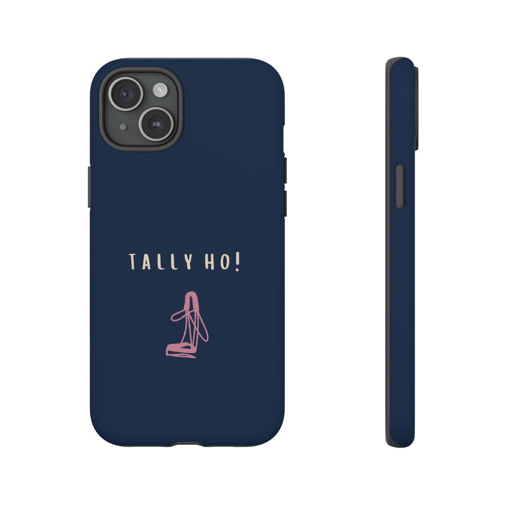Navy & Pink 'Tally Ho!' (Bridle)
