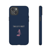 Navy & Pink 'Tally Ho!' (Bridle)