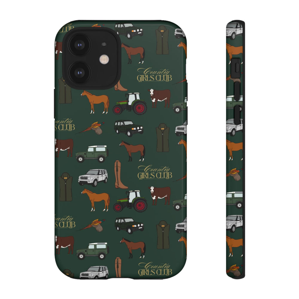 Green Country Girls Club x Country Cases iPhone Case