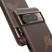 Chestnut Brown 'Country Boys Club Pheasant' Case  | CBC x Country Cases