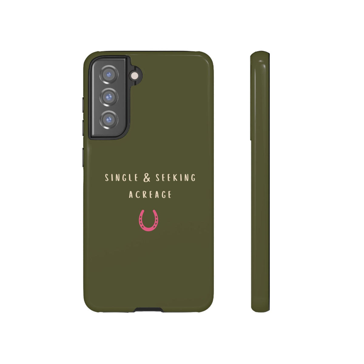 Green & Pink Single & Seeking Acreage Case