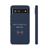 Navy & Pink 'Pretty Girls Go Hunting' (Snaffle)