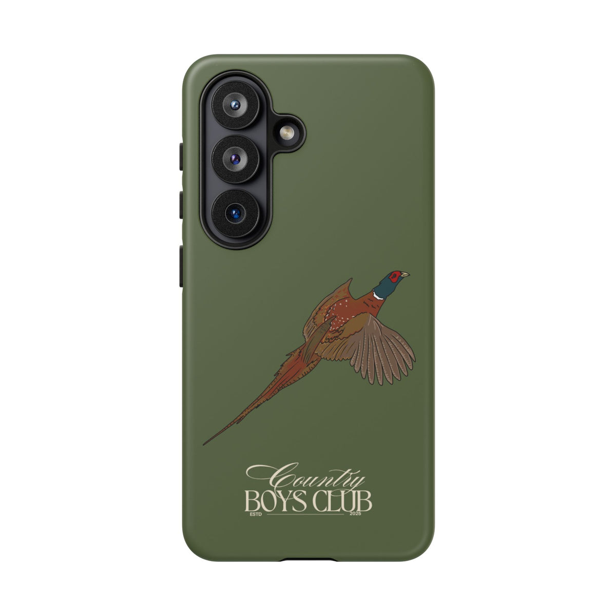 Green Country Boys Club Pheasant Case  | CGC x Country Cases