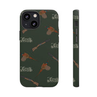 Field Green 'Boys Pheasants & Shotguns' Case  | CBC x Country Cases