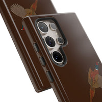 Chestnut Brown 'Country Boys Club Pheasant' Case  | CBC x Country Cases