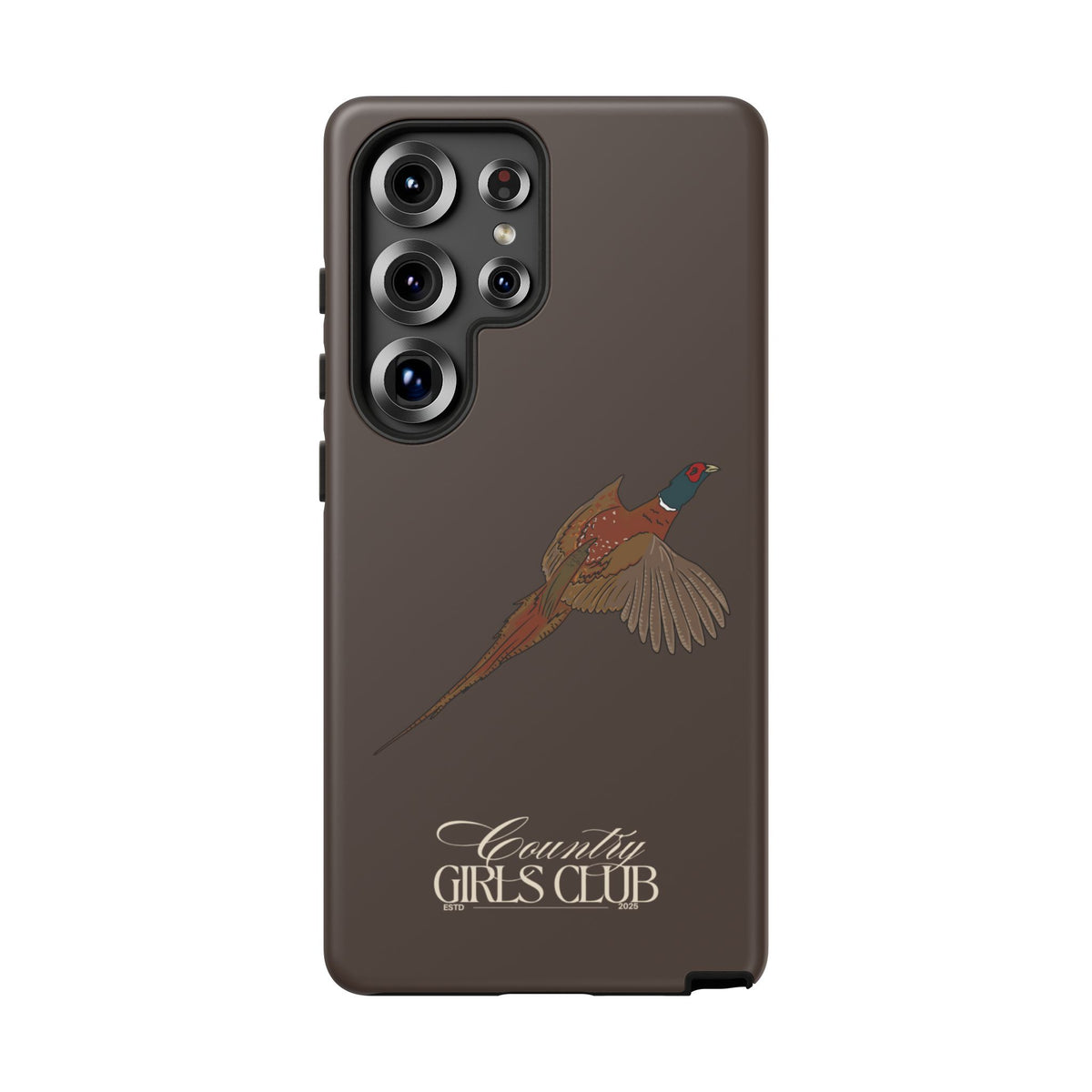 Espresso 'Girls Pheasant' Case  | CGC x Country Cases