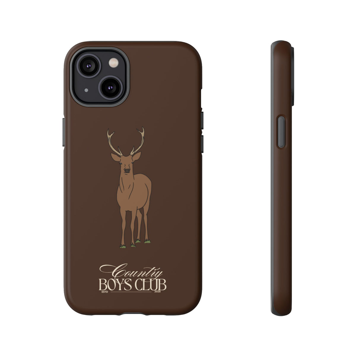 Chestnut Brown 'Country Boys Club Deer' Case  | CBC x Country Cases