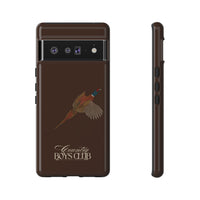 Chestnut Brown 'Country Boys Club Pheasant' Case  | CBC x Country Cases