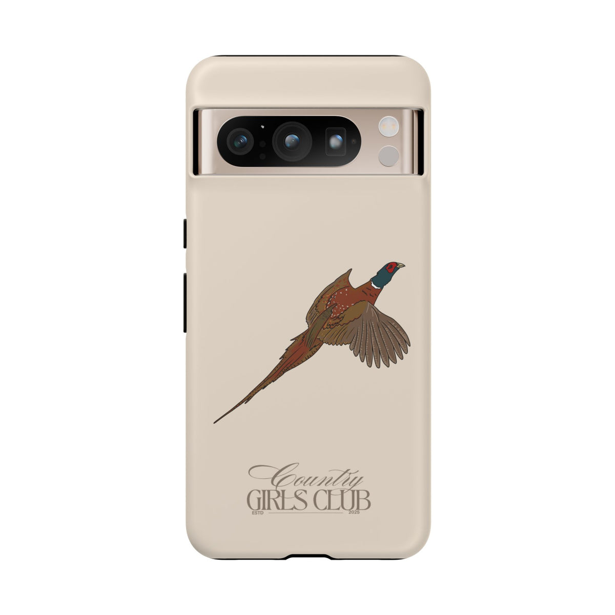 Beige 'Girls Pheasant' Case  | CGC x Country Cases
