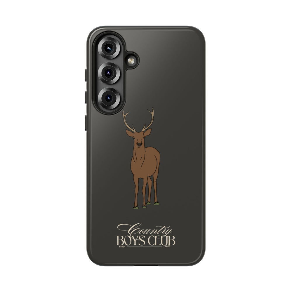 Charcoal 'Country Boys Club Stag' Case  | CGC x Country Cases
