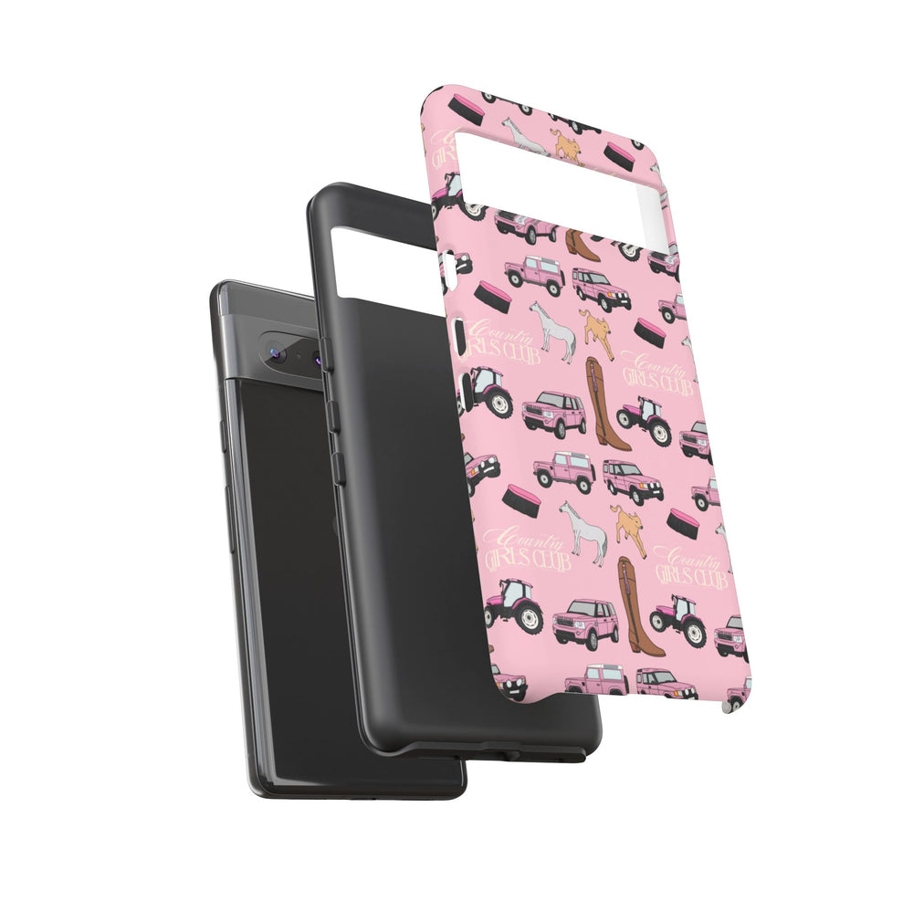 Pink Country Girls Club x Country Cases Android Phone Case