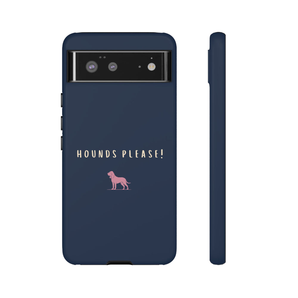 Navy & Pink 'Hounds Please' Case