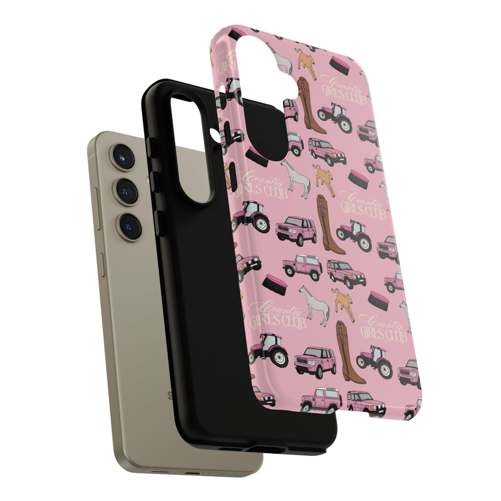 Pink Country Girls Club x Country Cases Android Phone Case