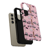 Pink Country Girls Club x Country Cases Android Phone Case
