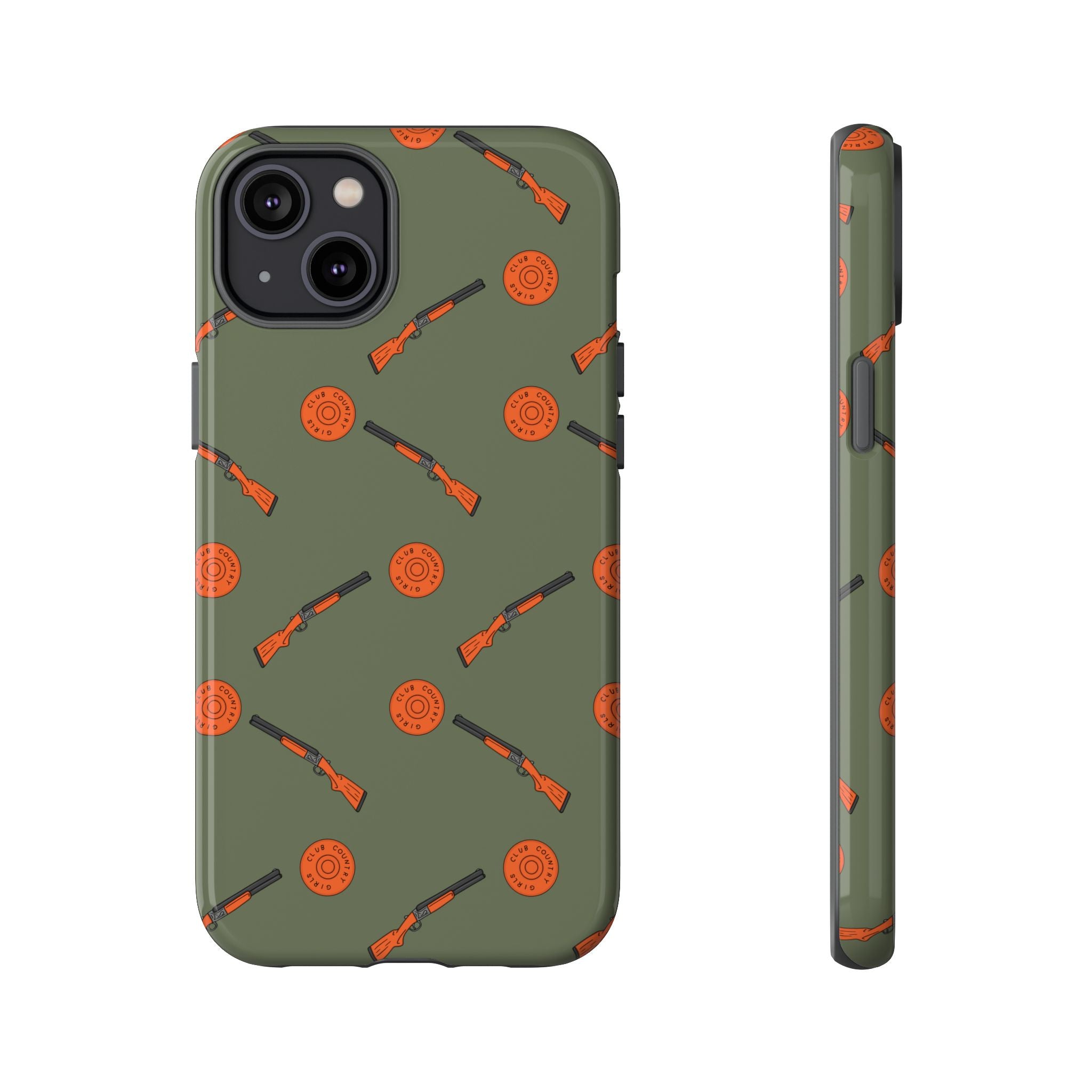 Green 'Shooting Season' iPhone Case  | CGC x Country Cases