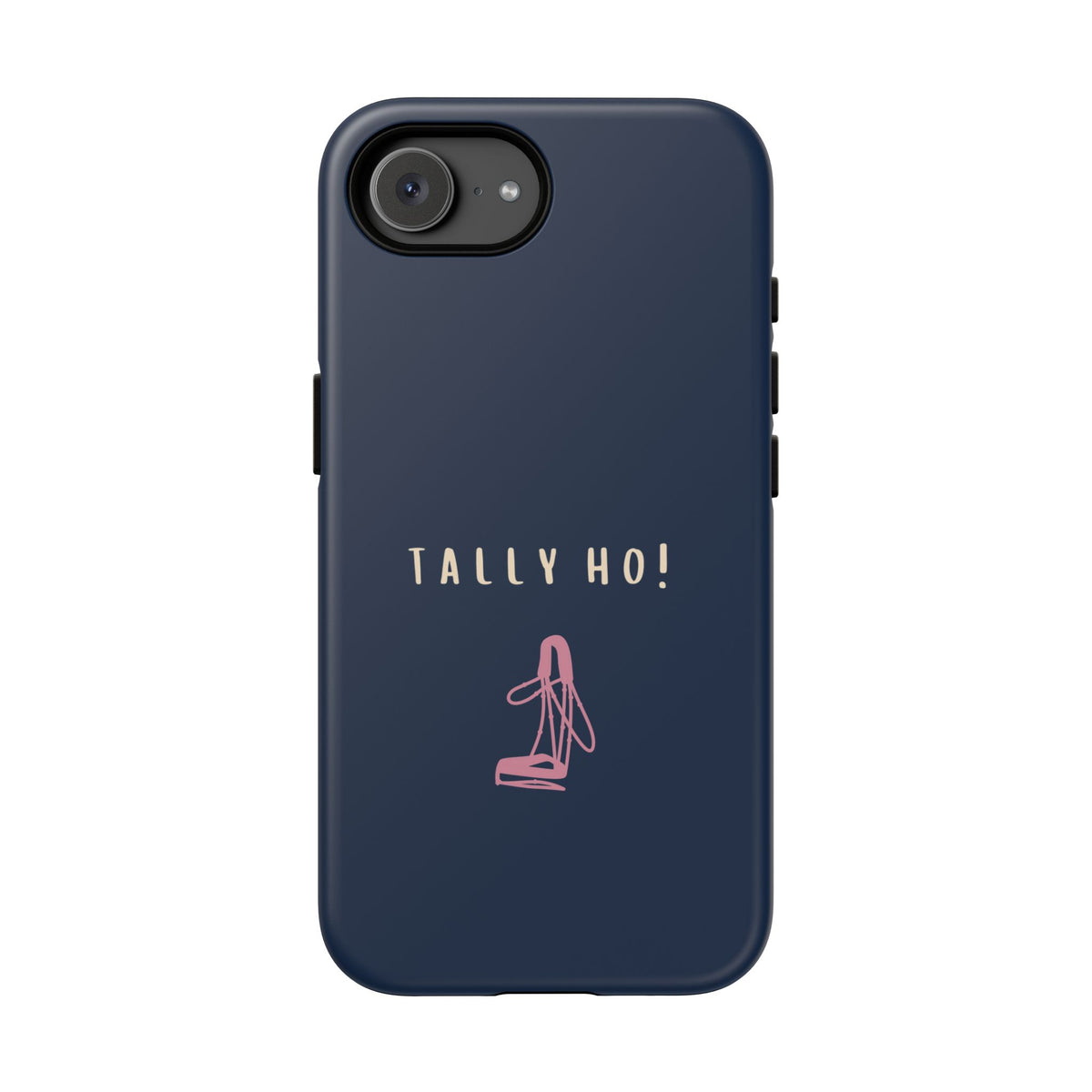 Navy & Pink 'Tally Ho!' (Bridle)