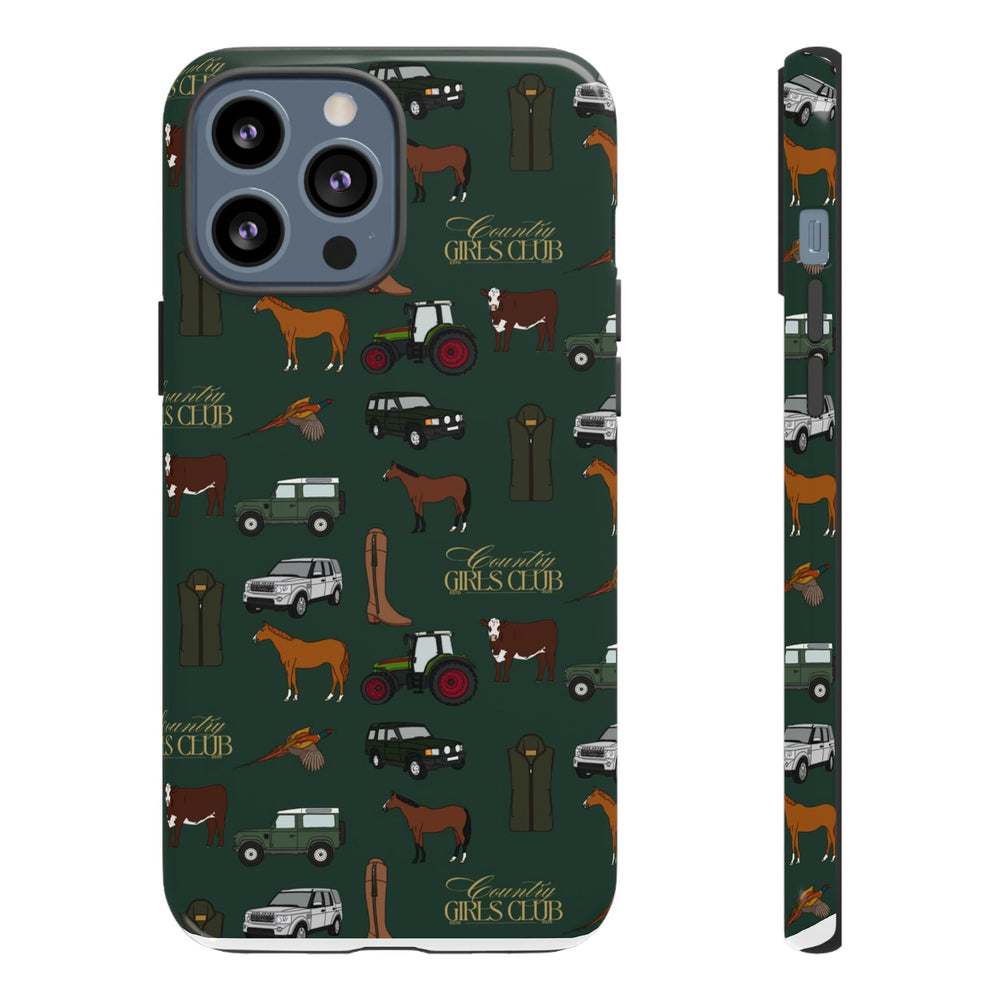Green Country Girls Club x Country Cases iPhone Case