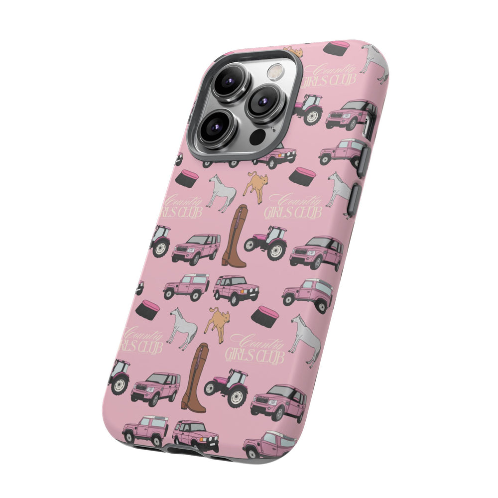 Pink Country Girls Club x Country Cases iPhone Case